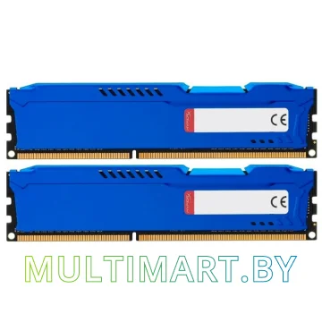 Оперативная память HyperX Fury Blue 2x4GB KIT DDR3 PC3-14900 (HX318C10FK2/8) картинка 3